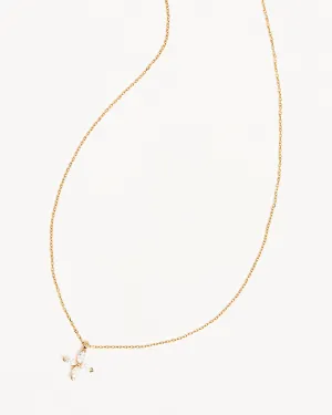14k Solid Gold Blossom Lab-Grown Diamond Necklace Bycharlotte