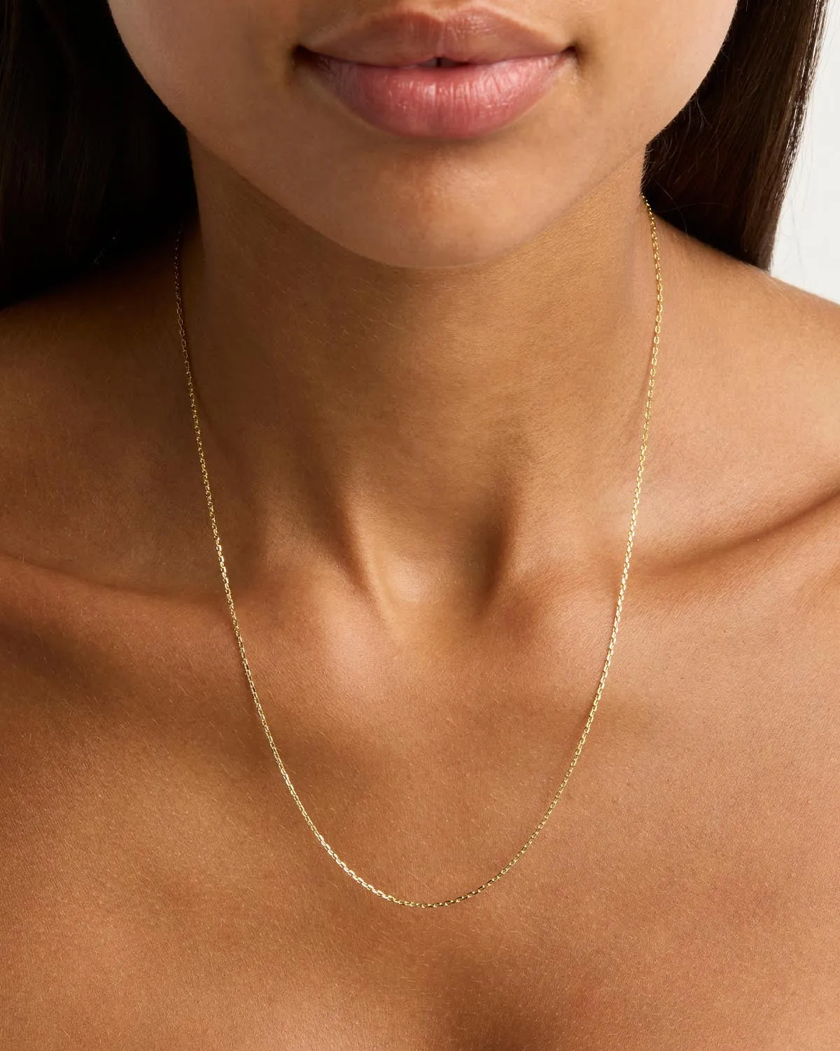 18k Gold Vermeil 21" Signature Chain Necklace Bycharlotte