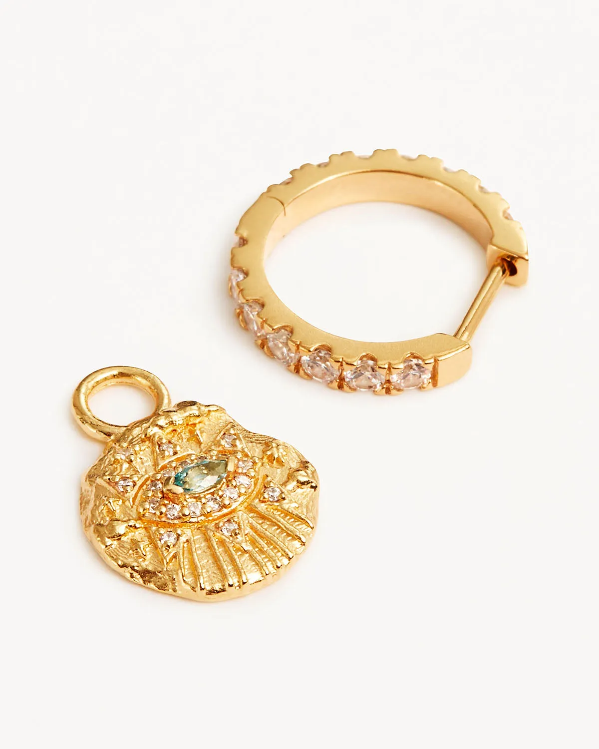 18k Gold Vermeil Awaken Hoops Bycharlotte