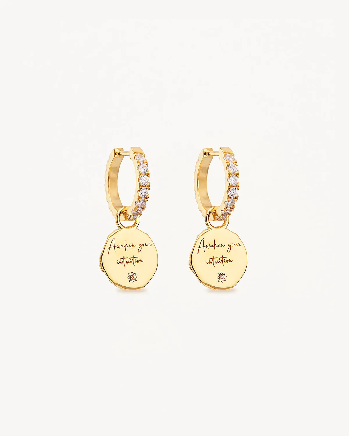 18k Gold Vermeil Awaken Hoops Bycharlotte