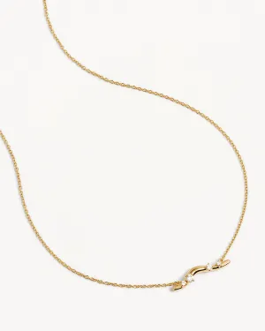 18k Gold Vermeil Chasing Tides Necklace Bycharlotte