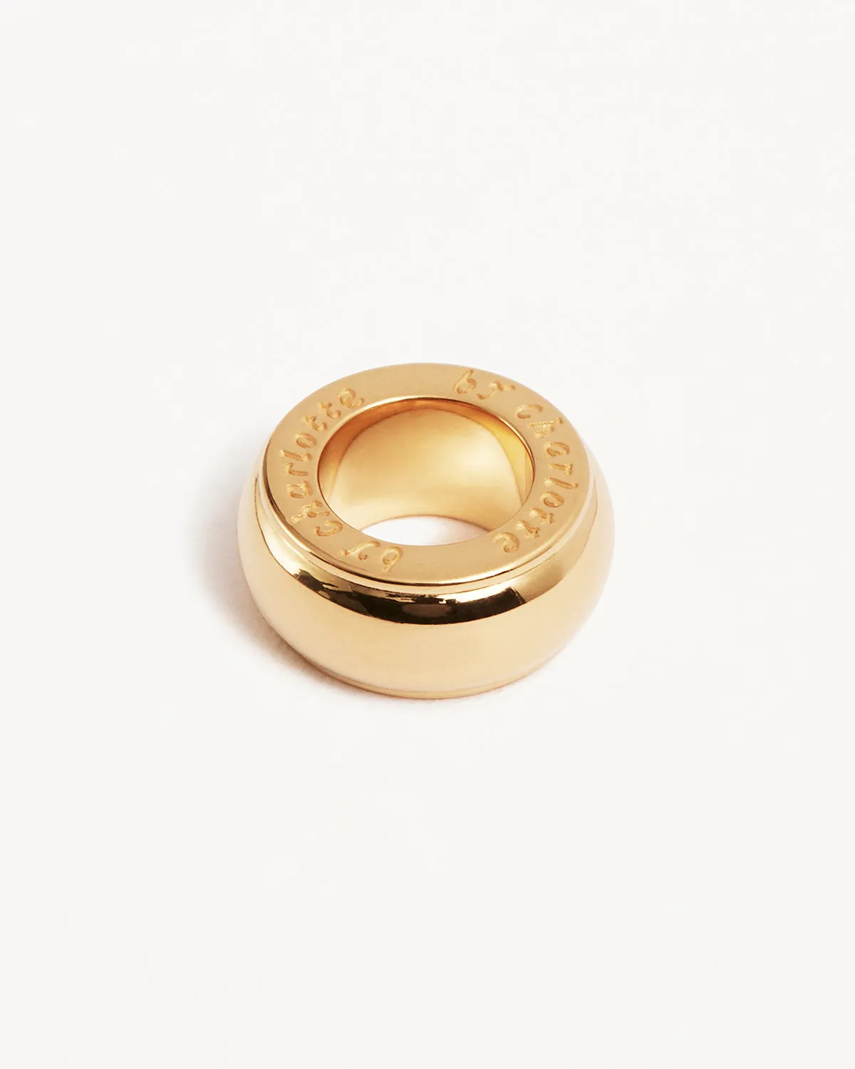 18k Gold Vermeil Find Stillness Petal Charm Bycharlotte