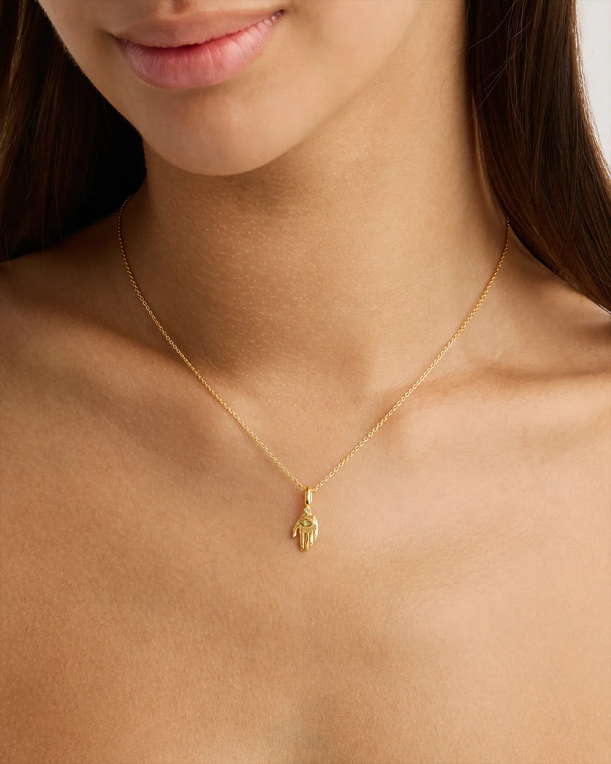 18k Gold Vermeil Guided Soul Necklace Bycharlotte