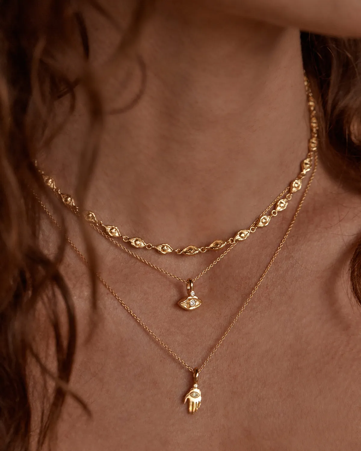 18k Gold Vermeil Guided Soul Necklace Bycharlotte
