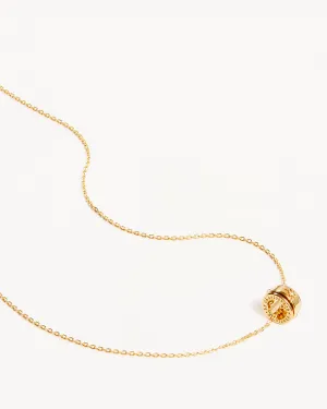 18k Gold Vermeil I Am Loved Spinning Meditation Necklace Bycharlotte