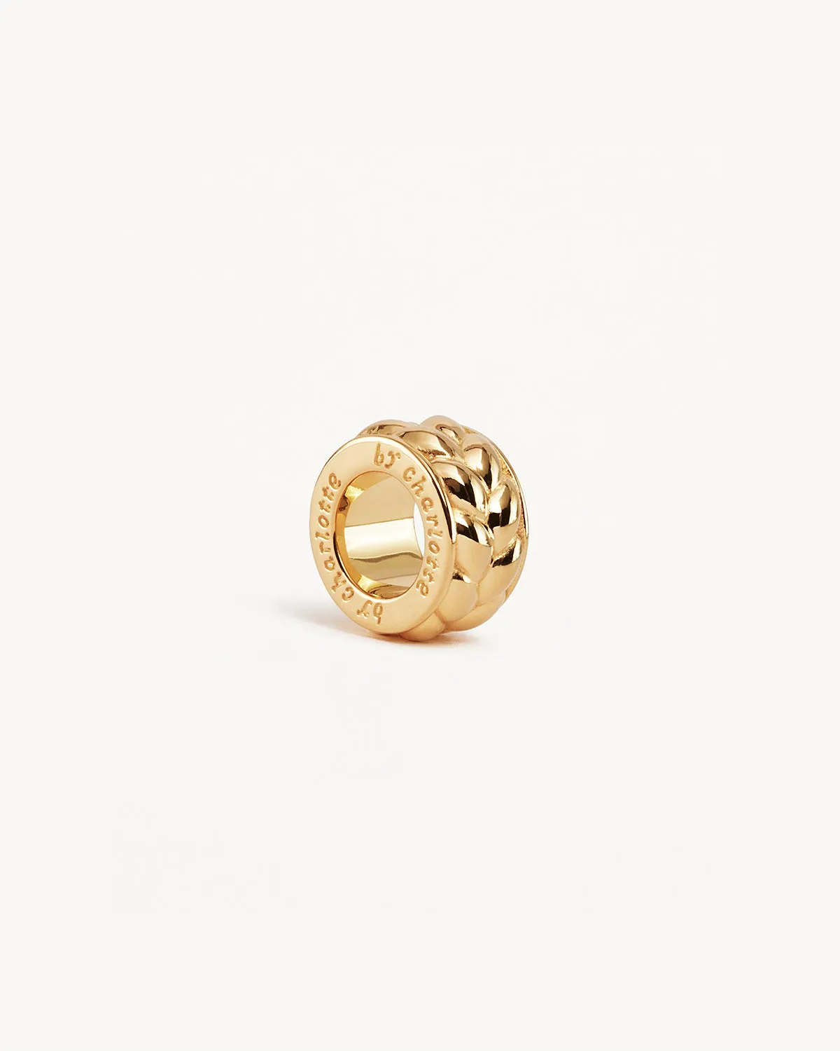 18k Gold Vermeil Intertwined Petal Charm Bycharlotte