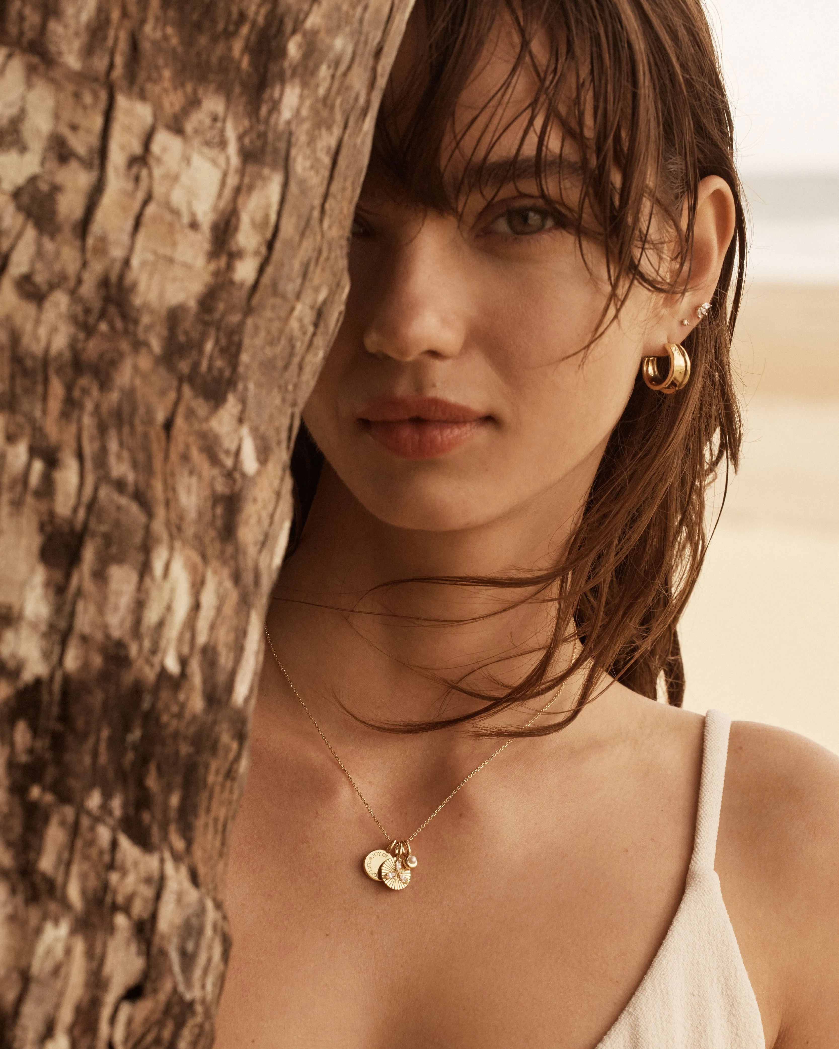 18k Gold Vermeil Joy Necklace Bycharlotte