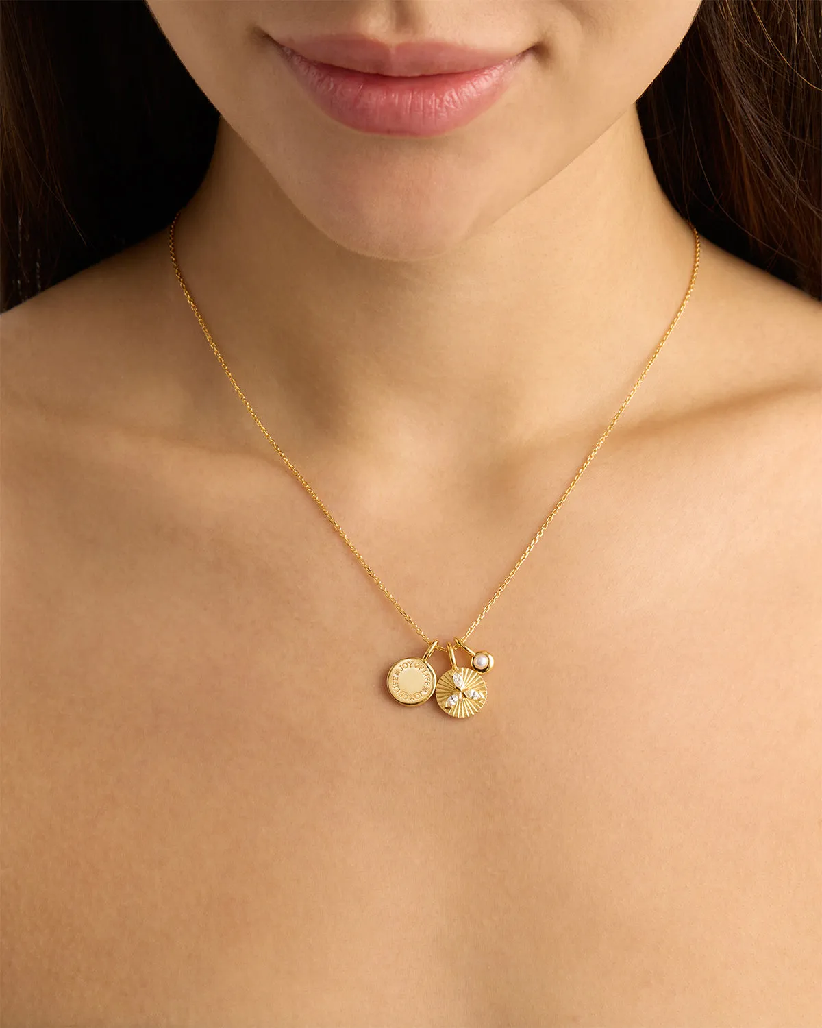 18k Gold Vermeil Joy Necklace Bycharlotte