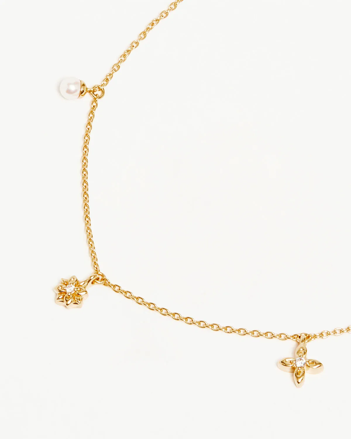 18k Gold Vermeil Live in Peace Choker Bycharlotte