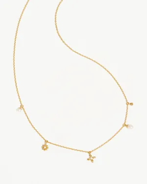 18k Gold Vermeil Live in Peace Choker Bycharlotte