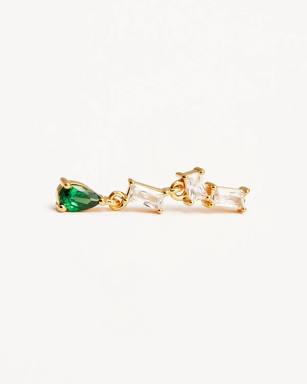 18k Gold Vermeil Magnetic Soul Drop Earrings Bycharlotte