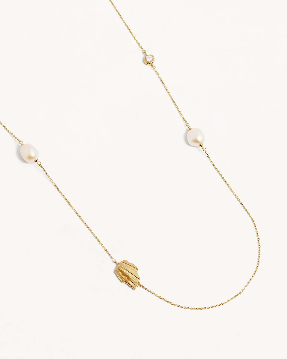 18k Gold Vermeil Moonlit Tides Necklace Bycharlotte