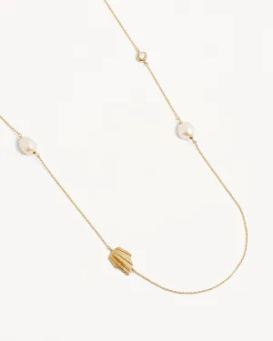 18k Gold Vermeil Moonlit Tides Necklace Bycharlotte