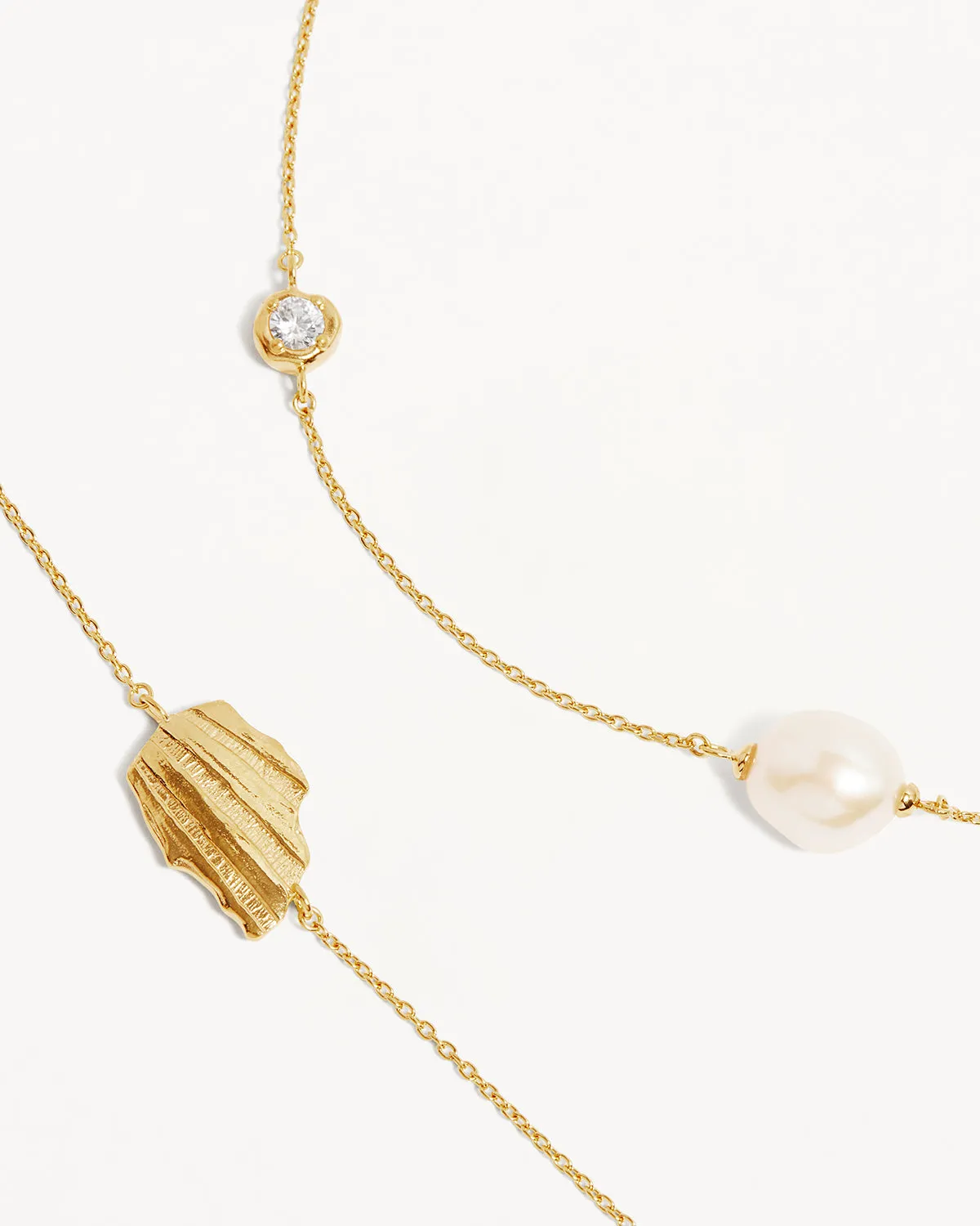 18k Gold Vermeil Moonlit Tides Necklace Bycharlotte