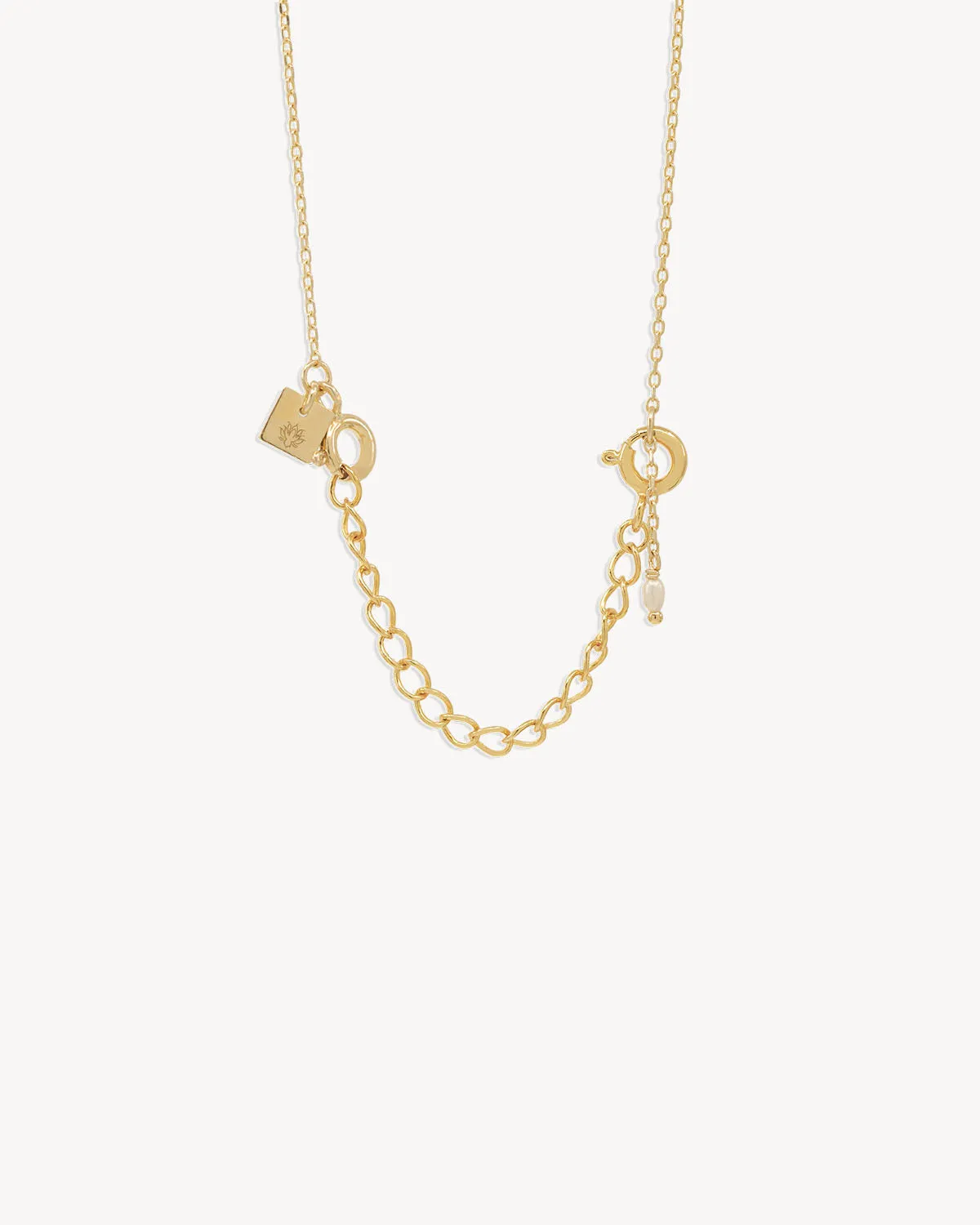 18k Gold Vermeil Necklace Extender Bycharlotte