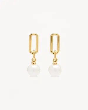18k Gold Vermeil New Beginnings Drop Earrings Bycharlotte