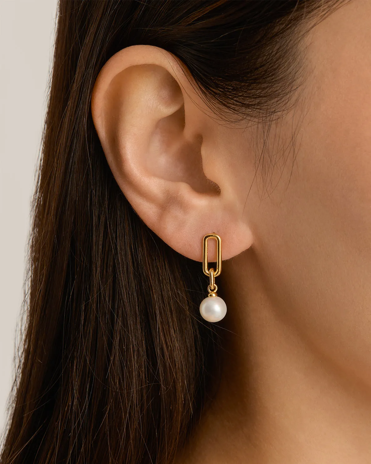 18k Gold Vermeil New Beginnings Drop Earrings Bycharlotte