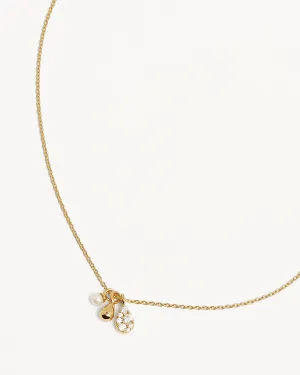 18k Gold Vermeil Ocean Mist Necklace Bycharlotte