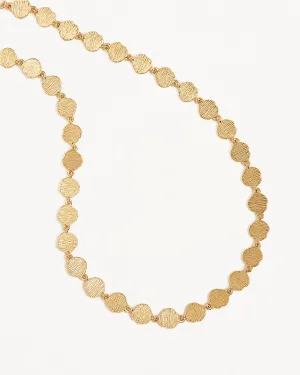 18k Gold Vermeil Woven Light Choker Bycharlotte