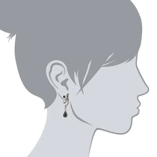 1928 Bridal Crystal Bridal Teardrop Earrings 1928 Jewelry