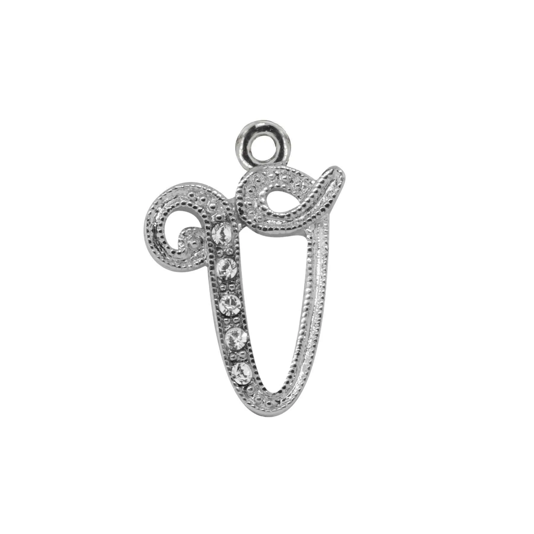 1928 Jewelry Crystal Accent Initial Charm 1928 Jewelry