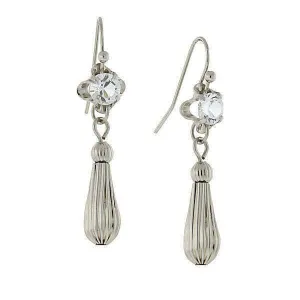 1928 Jewelry Drop Earrings Made With Austrian Crystal 1928 Jewelry