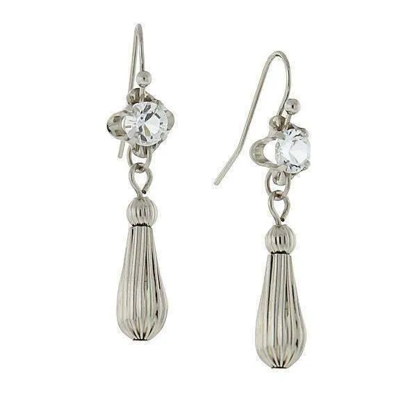 1928 Jewelry Drop Earrings Made With Austrian Crystal 1928 Jewelry