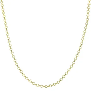 1928 Jewelry Gold Heart Chain Necklace 16" 1928 Jewelry