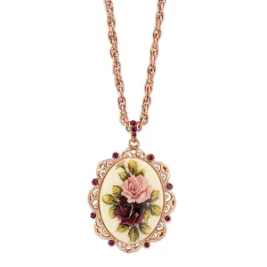 1928 Jewelry Manor House Victorian Pendant Necklace, 28" 1928 Jewelry