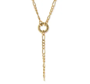 1928 Jewelry Round Empty Charm Necklace 20" 1928 Jewelry