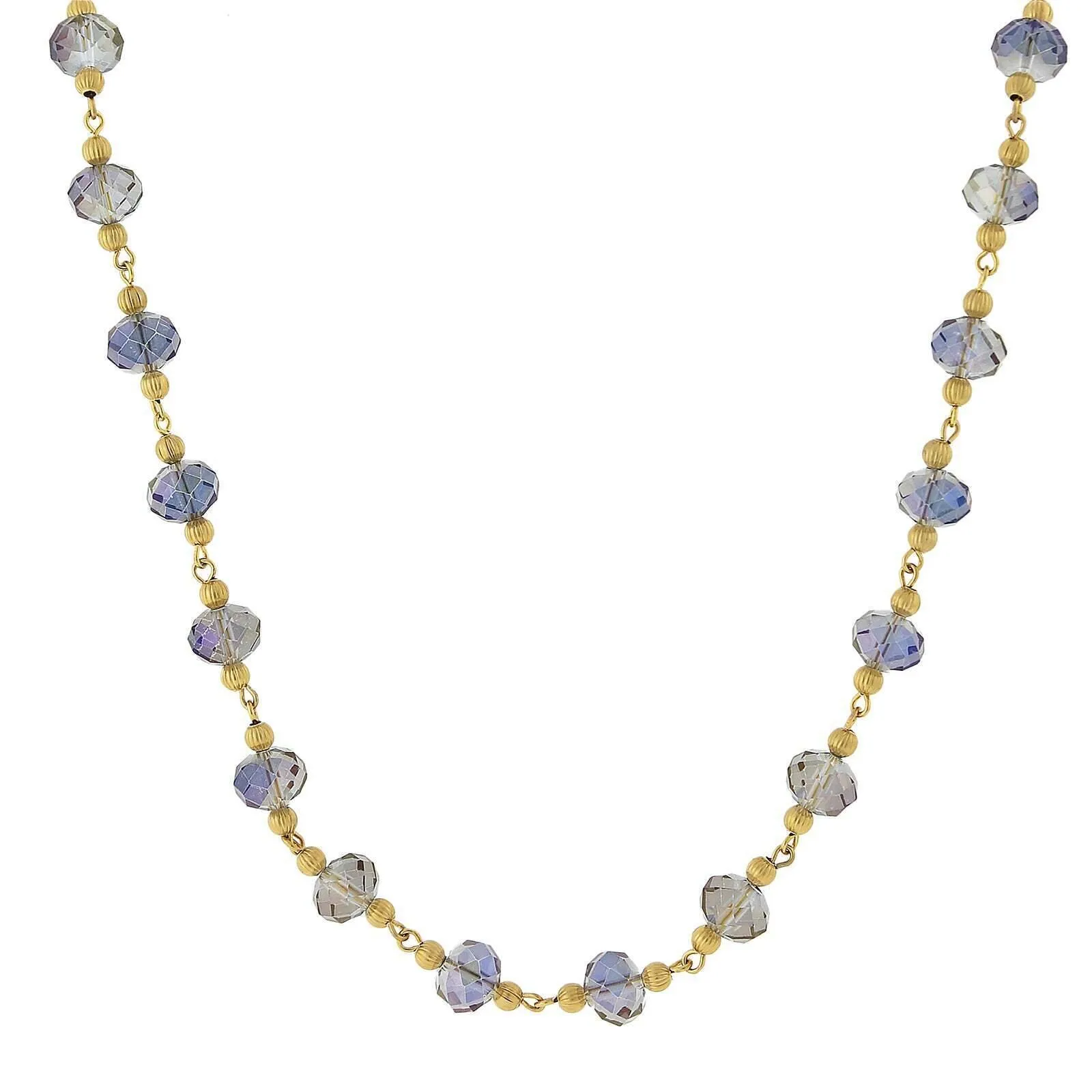 2028 Jewelry Beaded Necklace 16"   3" Extender 1928 Jewelry