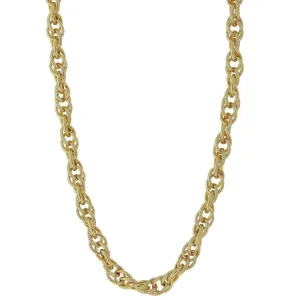 2028 Jewelry Classic Curb Knurled Link Chain Necklace 30 1928 Jewelry