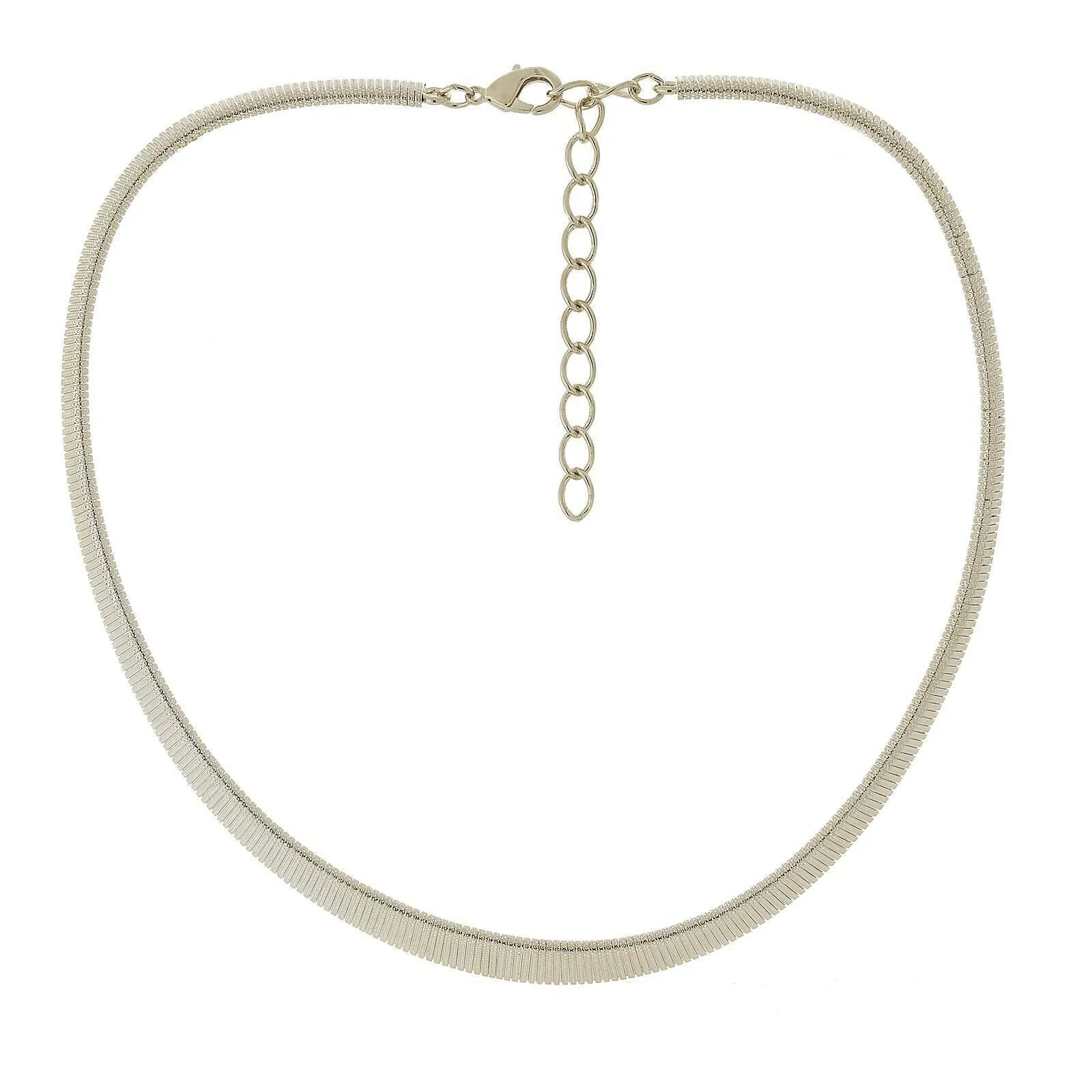 2028 Jewelry Classic Omega Collar Necklace 18"   3" Extender 1928 Jewelry