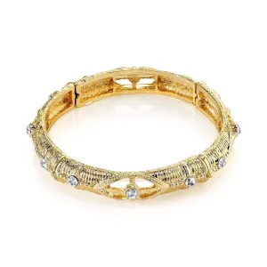 2028 Jewelry Classy Crystal Stretch Bracelet 1928 Jewelry