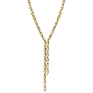2028 Jewelry Gold Fancy Link Chain Drop Necklace 16"   3" Extender 1928 Jewelry