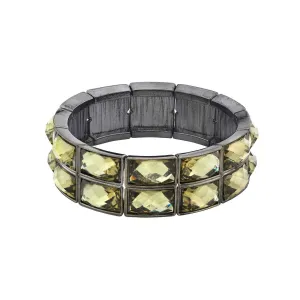 2028 Jewelry Hematite Black Diamond Stretch Bracelet 1928 Jewelry