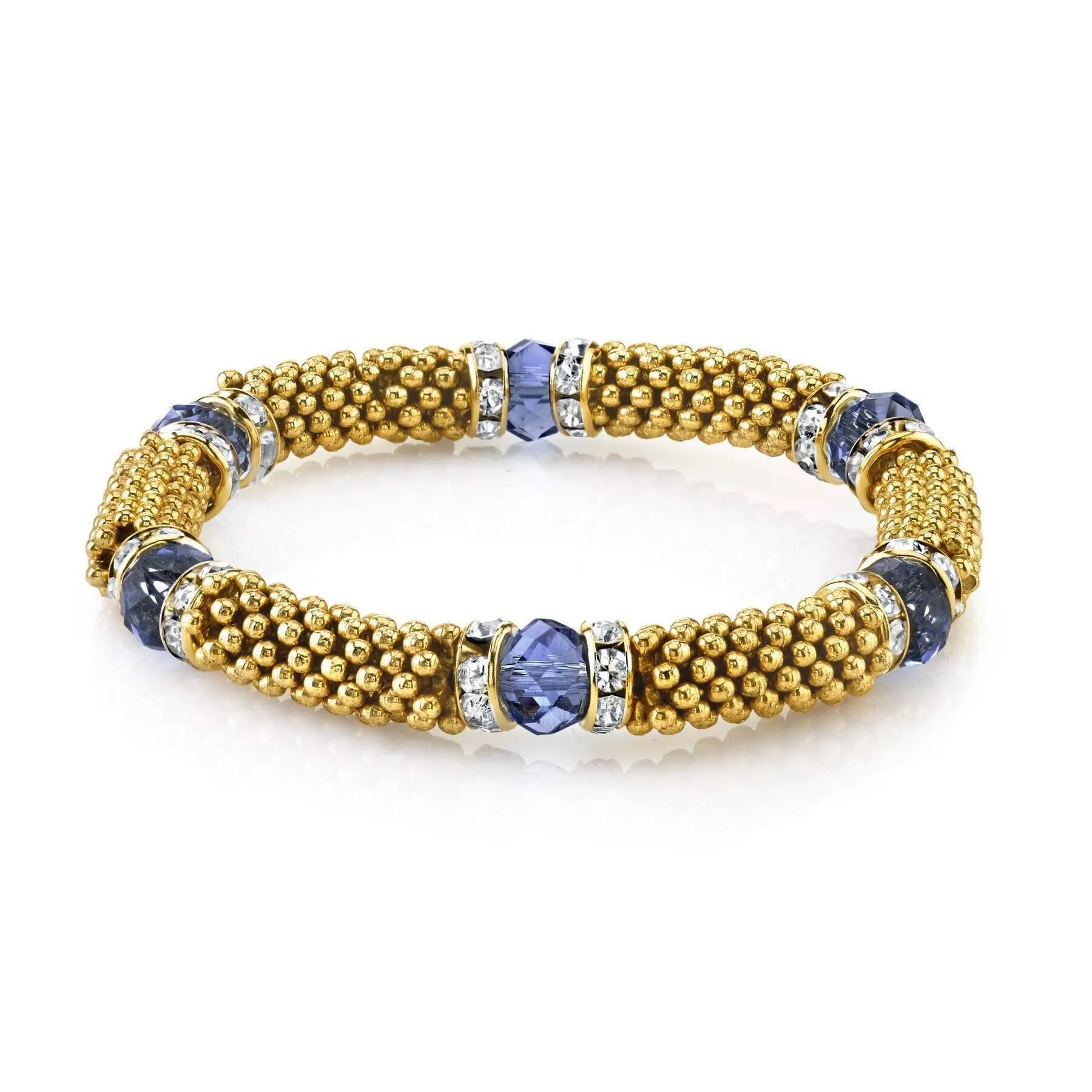 2028 Jewelry Modern Crystal Accent Stretch Bracelet 1928 Jewelry