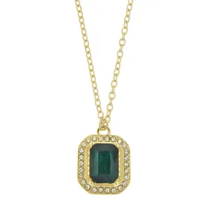 2028 Jewelry Octagon Pendant Necklace 16"   3" Extender 1928 Jewelry