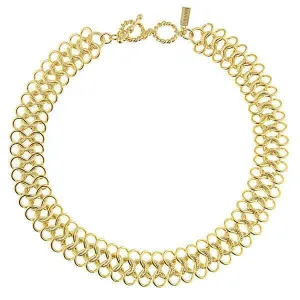2028 Jewelry Ornate Link Collar Necklace 16 1928 Jewelry
