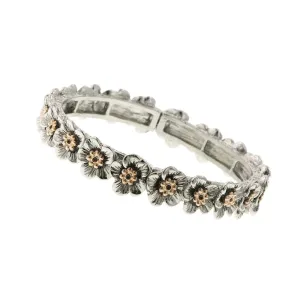 2028 Jewelry Rose Flower Stretch Bracelet 1928 Jewelry