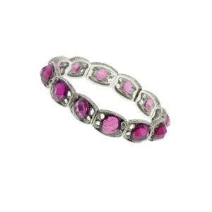 2028 Jewelry Round Purple Fuchsia Stretch Bracelet 1928 Jewelry
