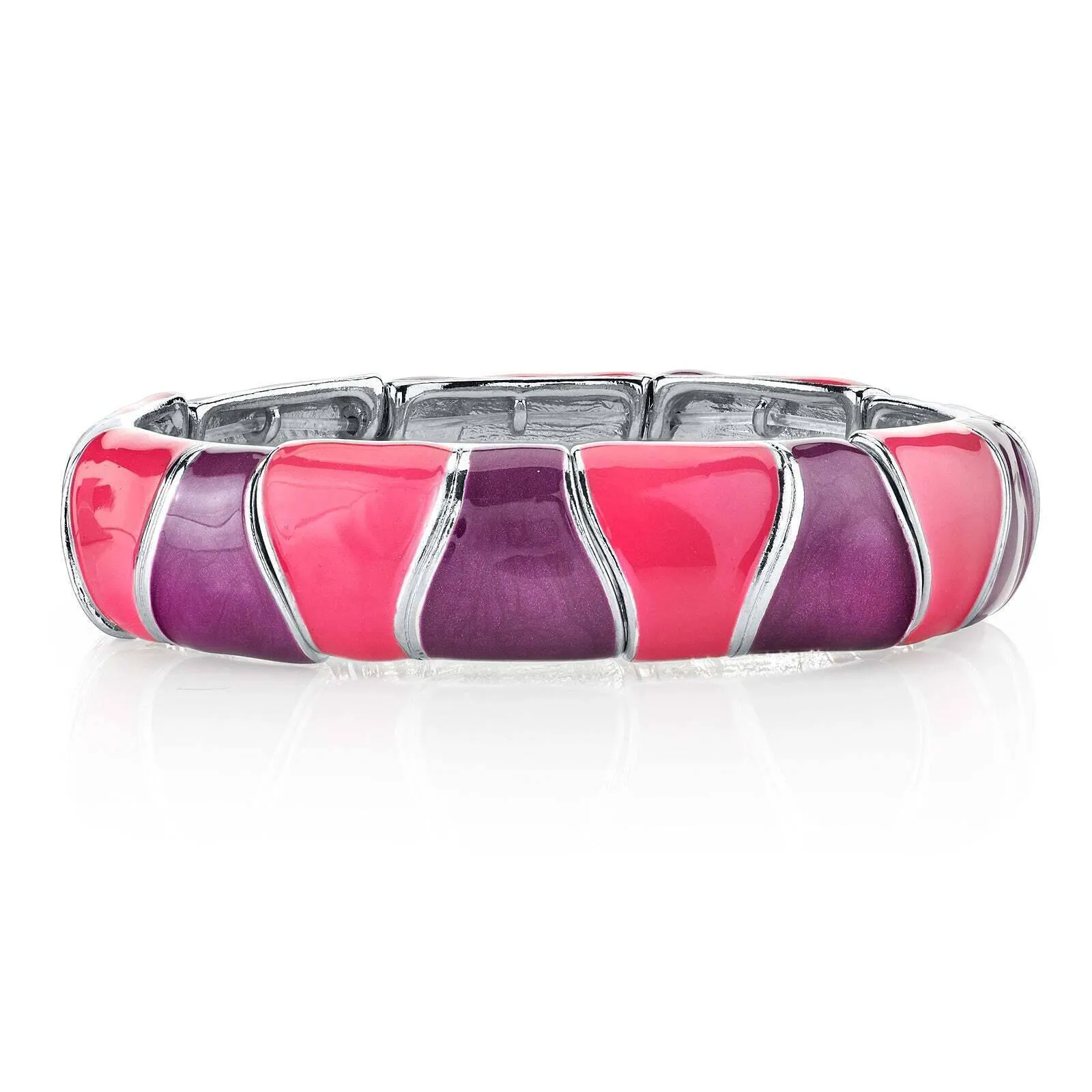 2028 Jewelry Wave Hand Enameled Stretch Bracelet 1928 Jewelry