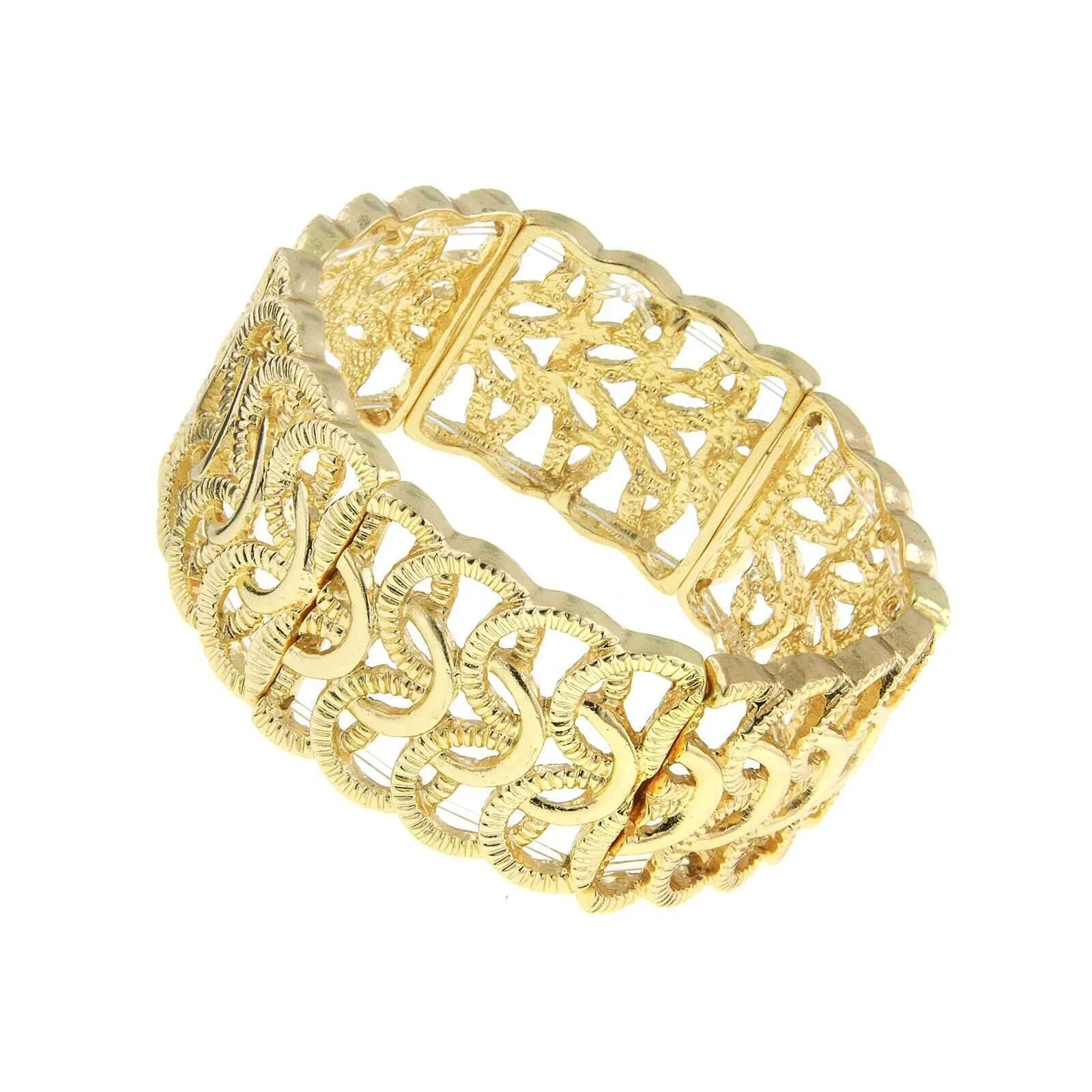 2028 Jewelry Woven Loop Stretch Bracelet 1928 Jewelry