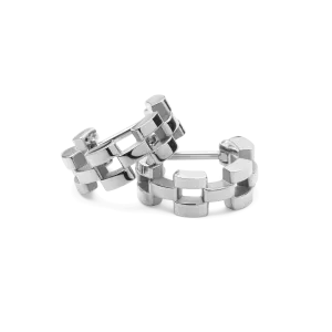 3-Link Earrings Silver Daniel Wellington