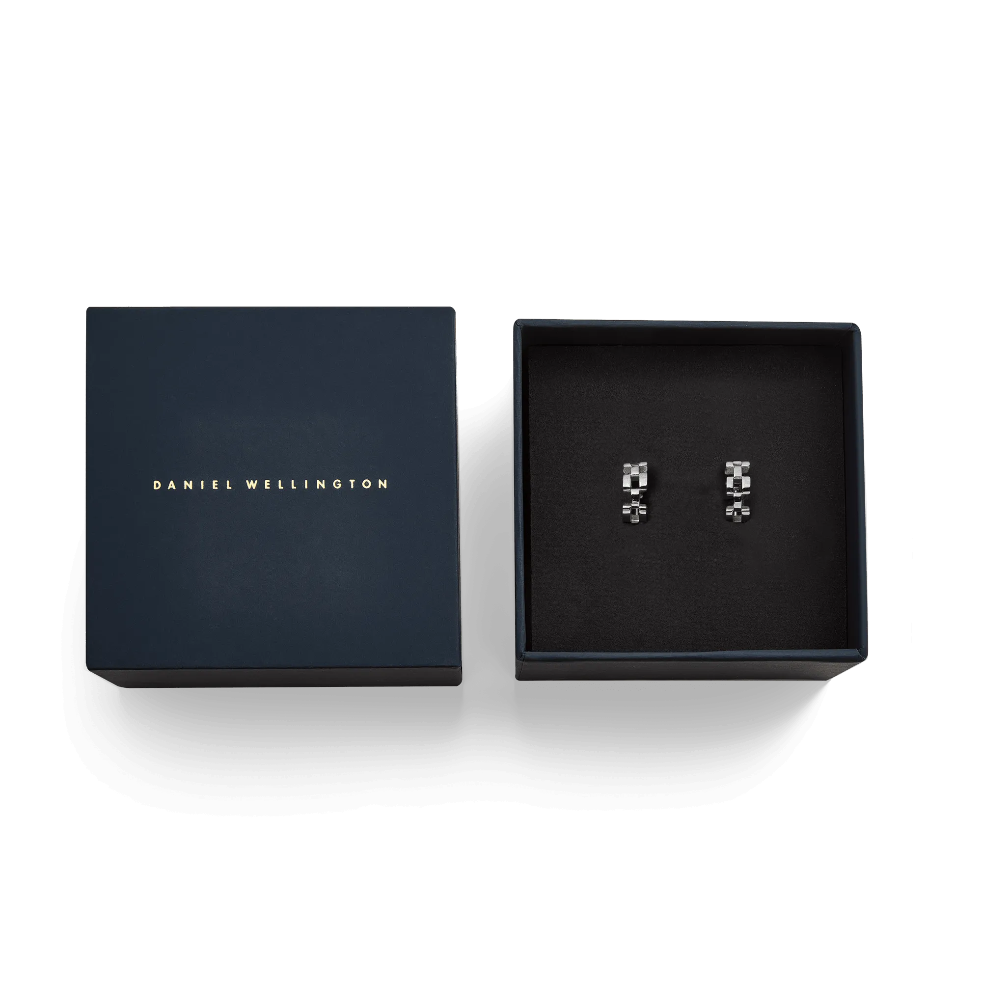 3-Link Earrings Silver Daniel Wellington