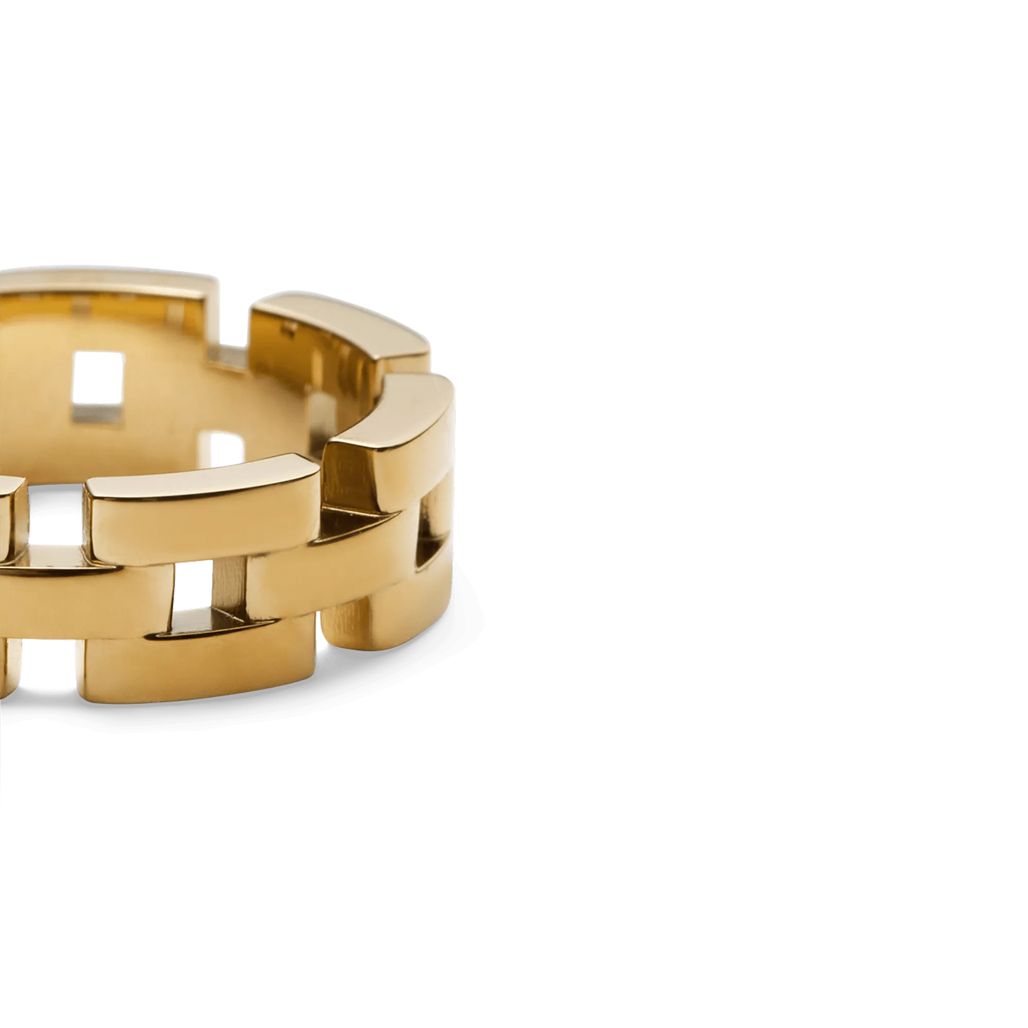3-Link Ring Gold Daniel Wellington