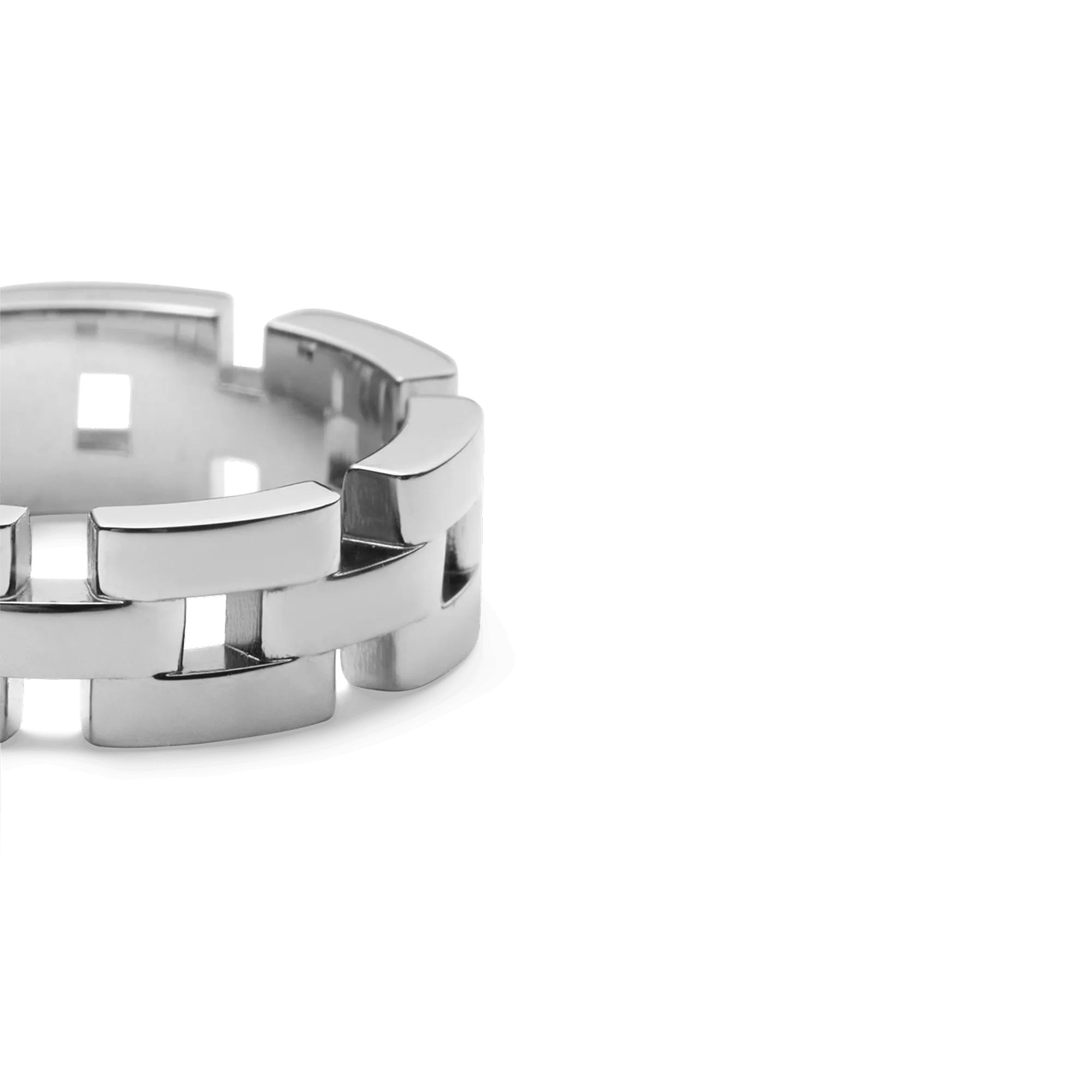 3-Link Ring Silver Daniel Wellington