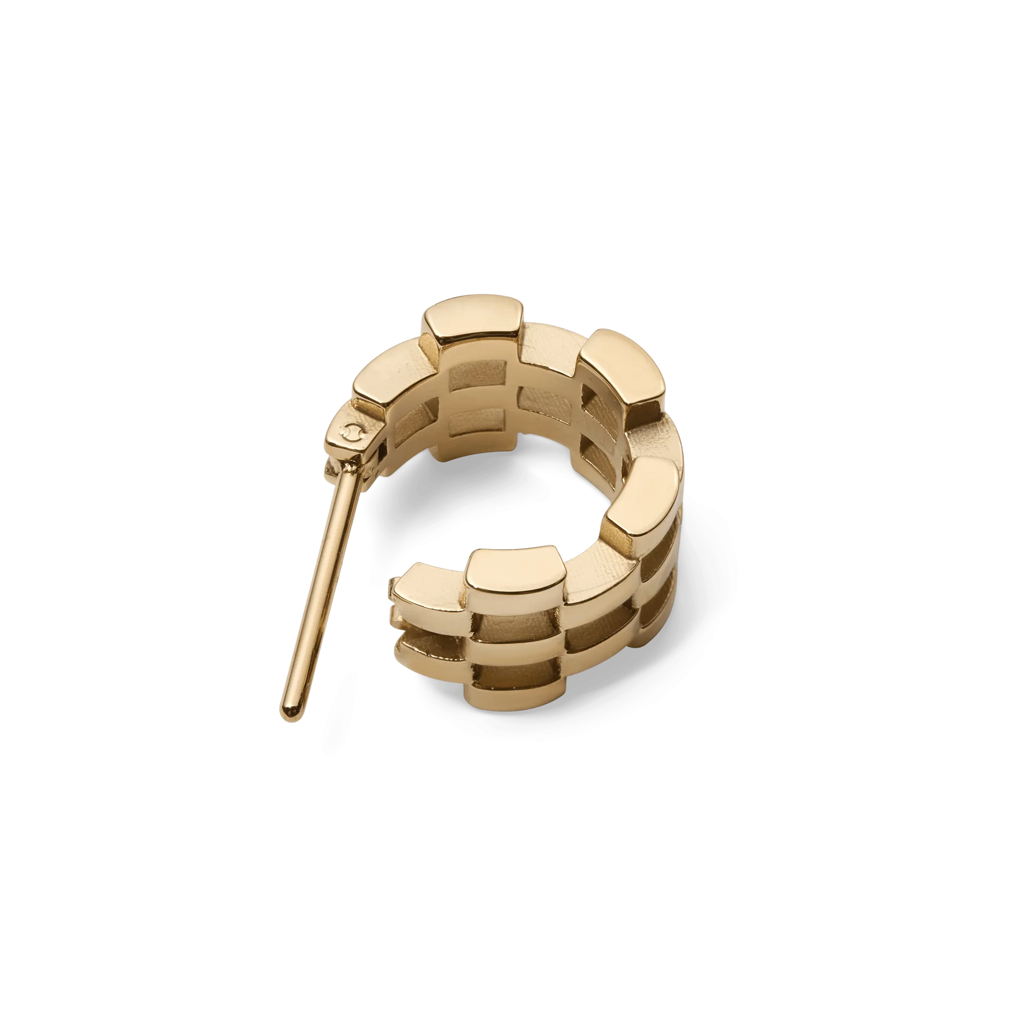 5-Link Earrings Gold Daniel Wellington