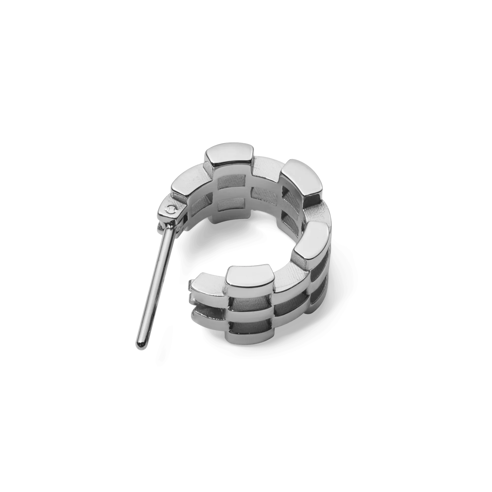 5-Link Earrings Silver Daniel Wellington