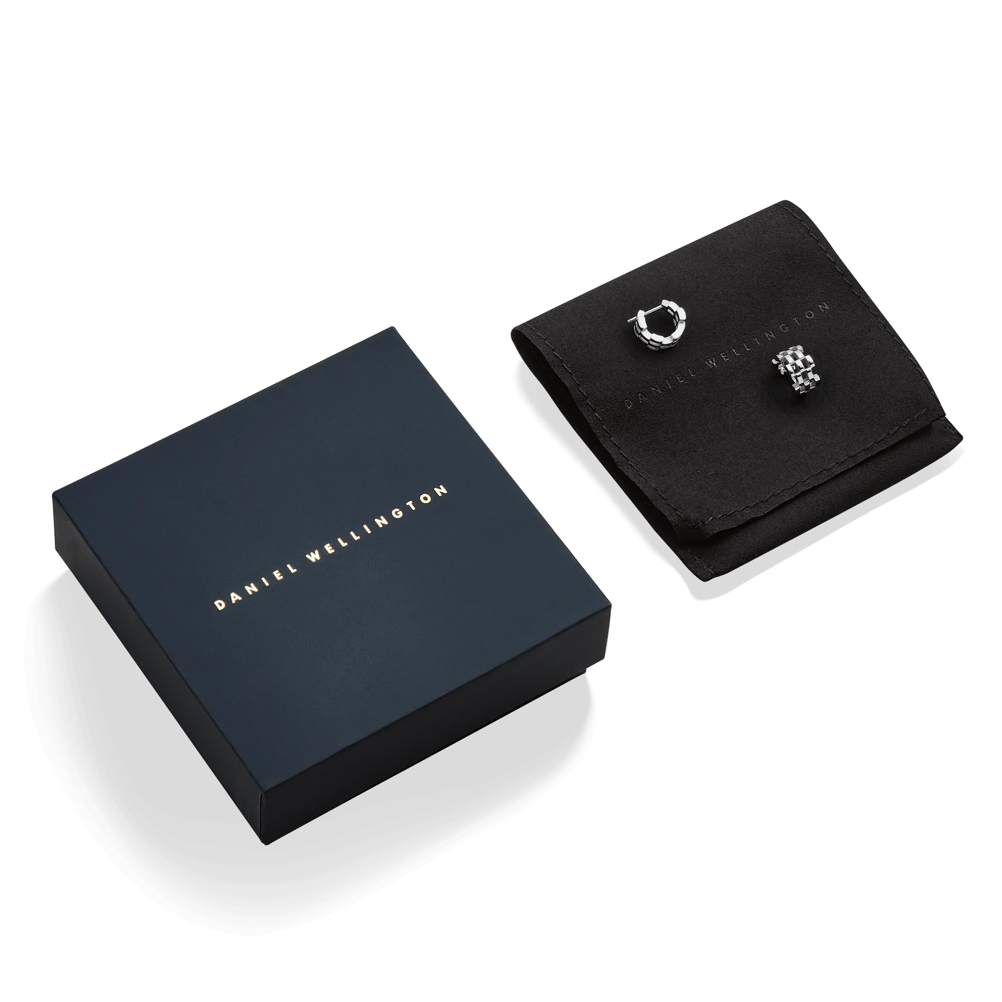 5-Link Earrings Silver Daniel Wellington